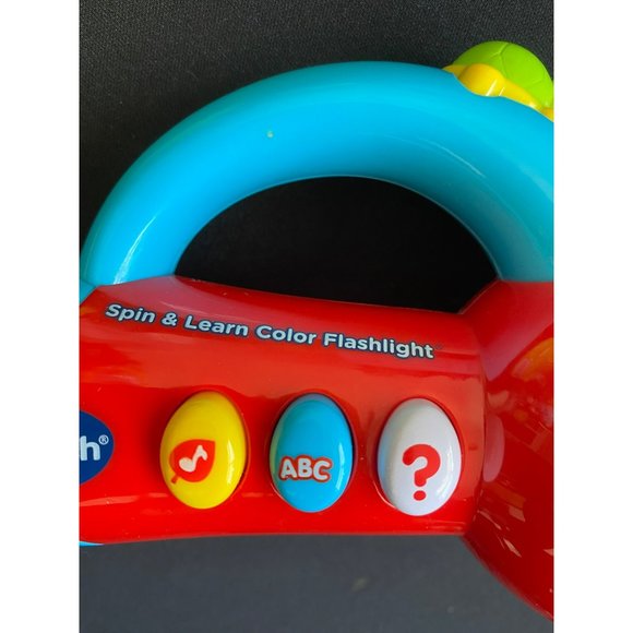 3 Vtech Lil' Critters Spin & Discover Ferris Wheel Toy, Spin and Learn Flashligh - Picture 11 of 16